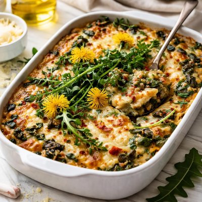 Image of Dandelion Casserole