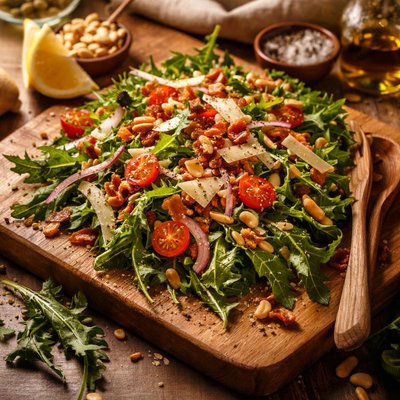 Image of Dandelion Green Salad