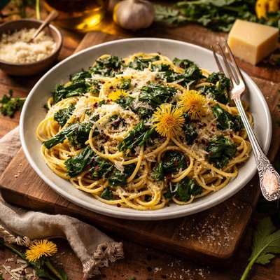 Image of Dandelion Pasta
