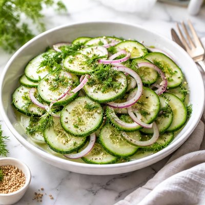 Image of Danish Cucumber Salad Agurkesalat