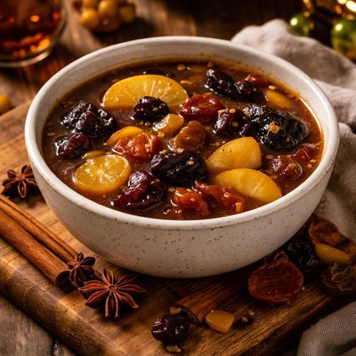 Image of Danish Holiday Fruit Soup Sdsuppe