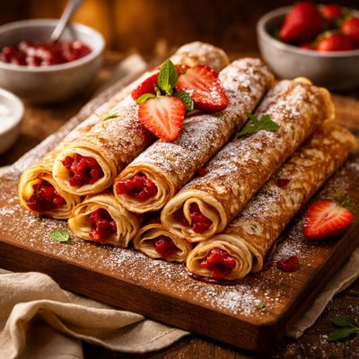 Image of Danish Pancakes Crepes