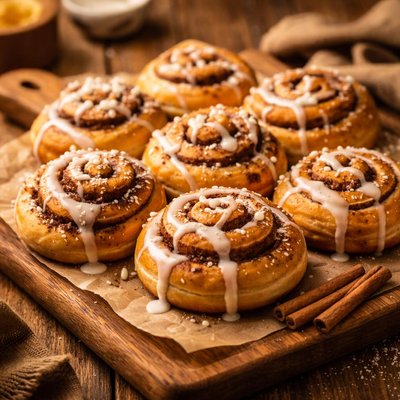 Image of Danish Pastry Cinnamon Rolls