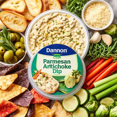 Image of Dannon Parmesan Artichoke Dip