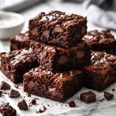 Image of Dark Chocolate Chunk Brownies
