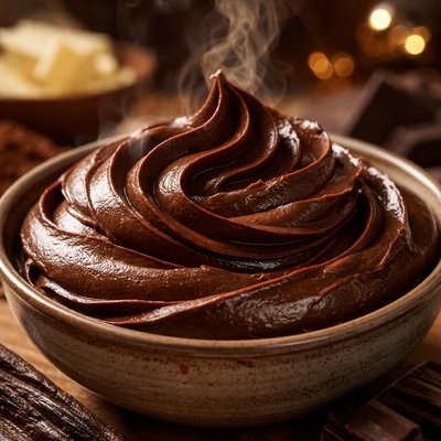 Image of Dark Chocolate Cream Cheese Frosting