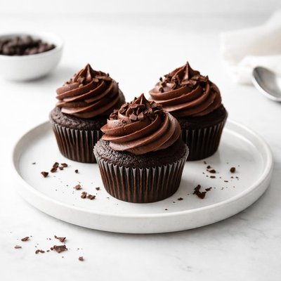 Image of Dark Chocolate Cupcakes