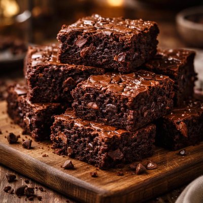 Image of Dark Chocolate Indulgent Brownies