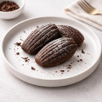 Image of Dark Chocolate Madeleines