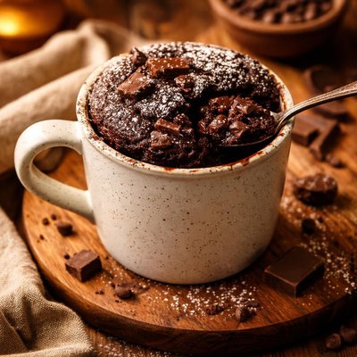 Image of Dark Chocolate Mug Cake