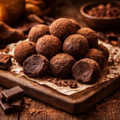 Image of Dark Fudge Truffles