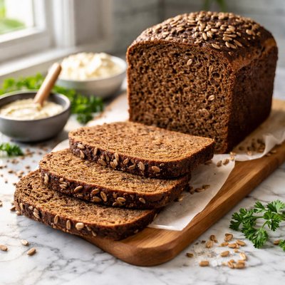 Image of Dark Rye Pumpernickel Bread for the Bread Machine