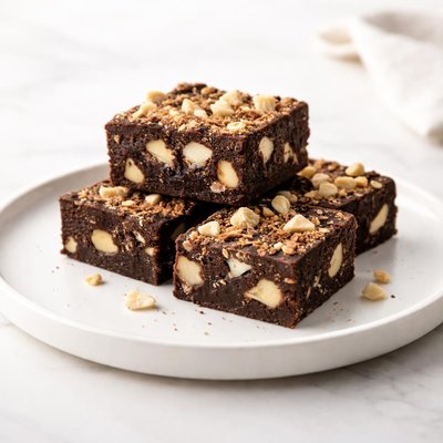 Image of Dark White Chocolate Macadamia Bars