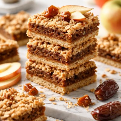 Image of Date and Apple Squares