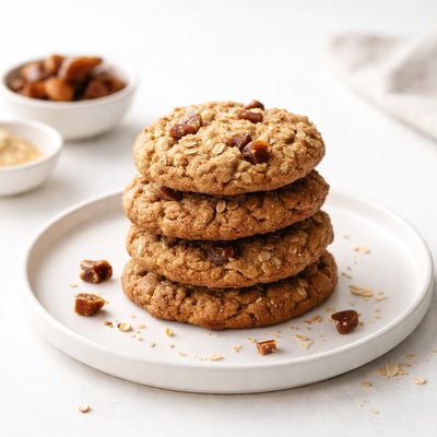 Image of Date and Ginger Oat Cookies