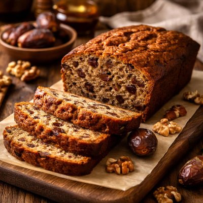 Image of Date and Walnut Loaf Fat Free