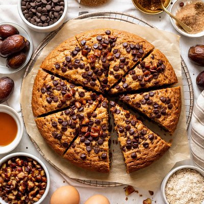 Image of Date Chocolate Chip Cake