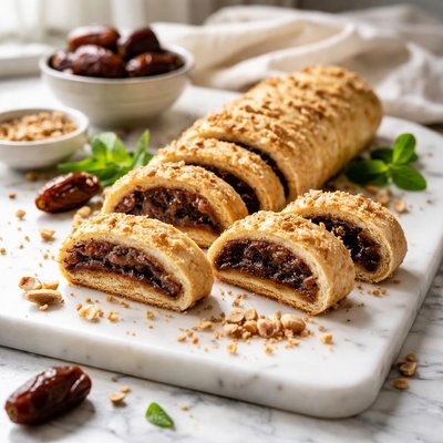 Image of Date Filled Cookie Log