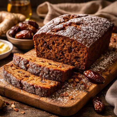 Image of Date Ginger Loaf 4 Ingredients