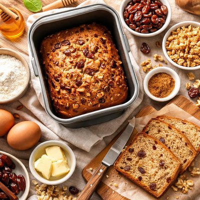 Image of Date Nut Bread Bread Machine