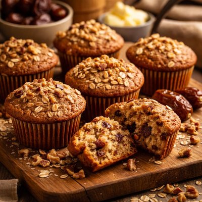 Image of Date Nut Muffins