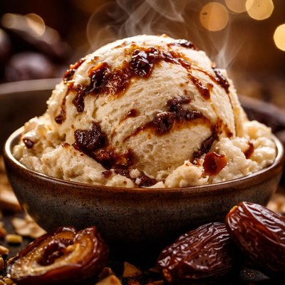 Image of Date or Prune Ice Cream
