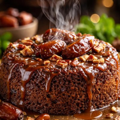 Image of Date Pudding Upside Down Cake