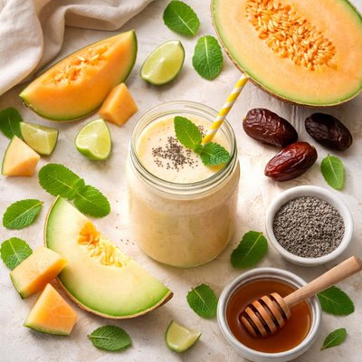 Image of Date with a Melon Smoothie