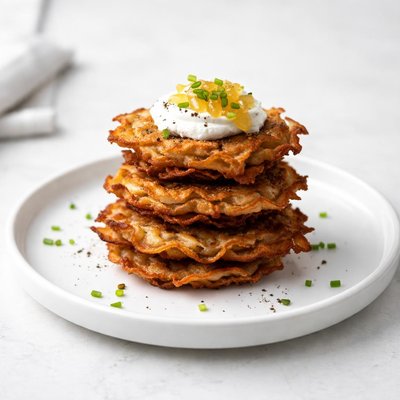 Image of David the Latke King Firestones Crispy Latkes