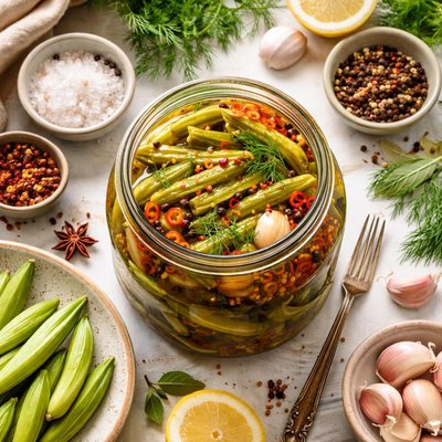 Image of Daylilly Buds Spiced and Pickled