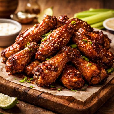 Image of Daytona Wings Baked Teriyaki Style Chicken Wings