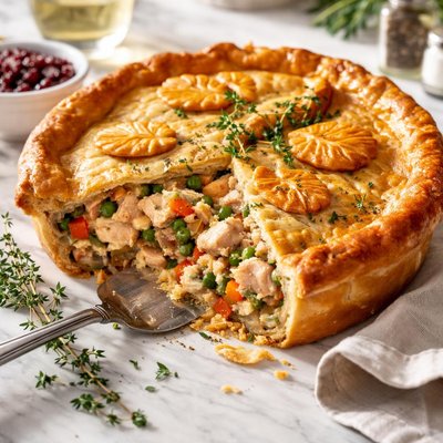 Image of De Luxe Turkey Pie