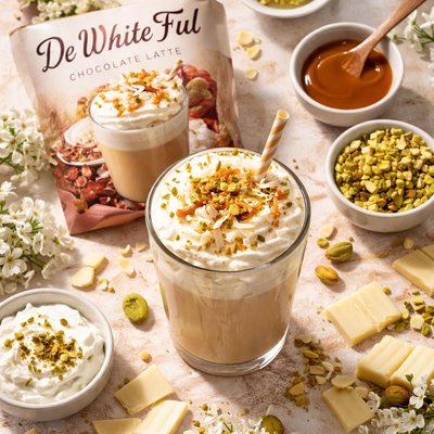 Image of De White Ful Chocolate Latte