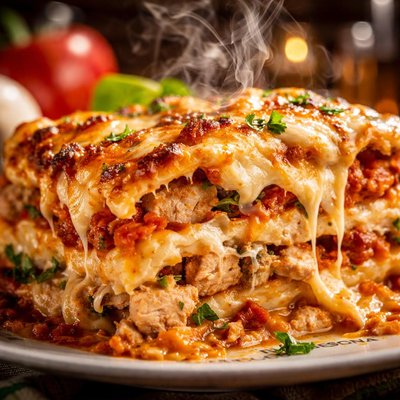 Image of Death to Dieters Chicken Lasagna