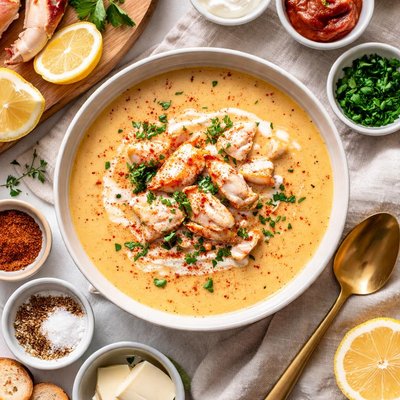 Image of Decadent and Easy Crab Bisque