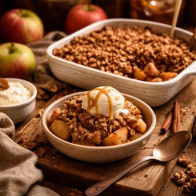 Image of Decadent Apple Bran Crisp