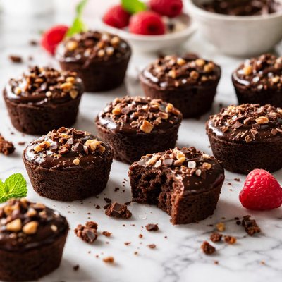 Image of Vegan Decadent Brownie Bites