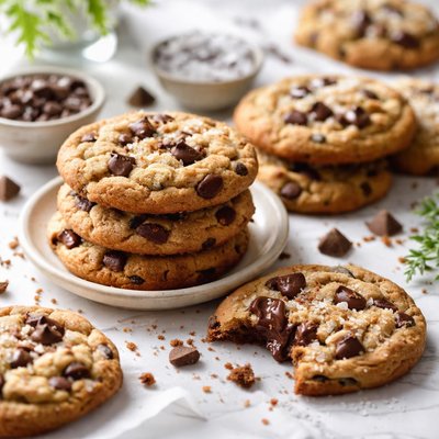Image of Decadent Chocolate Chip Cookies for Kisses