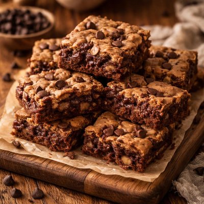 Image of Decadent Chocolate Cookie Bars