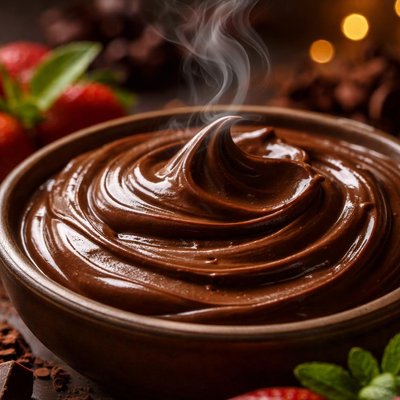 Image of Crema de Chocolate Decadente sin Lácteos