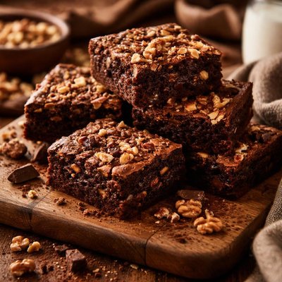 Image of Decadent Cocoa Nut Brownies