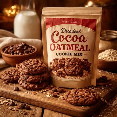 Image of Decadent Cocoa Oatmeal Cookie Mix