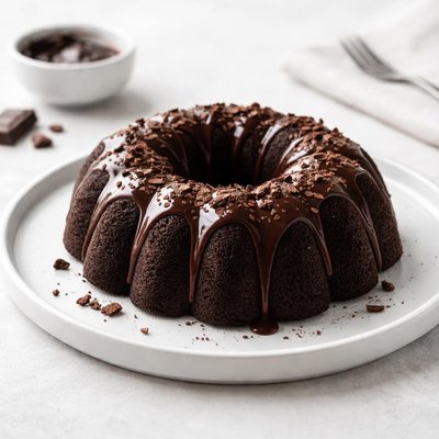 Image of Decadent Double Chocolate Bundt Cake
