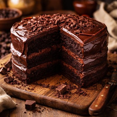 Image of Decadent Fudge Cake