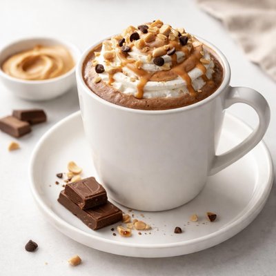 Image of Decadent Peanut Butter Hot Chocolate