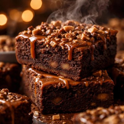 Image of Decadent Toffee Brownies