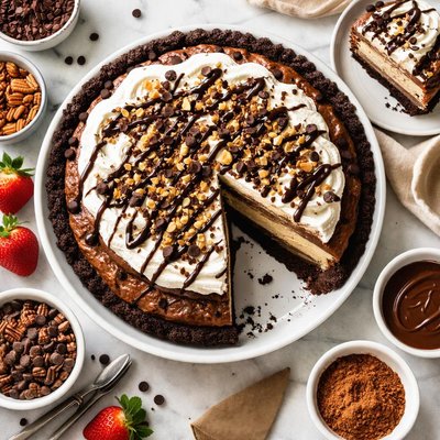Image of Decadent Triple Layer Mud Pie