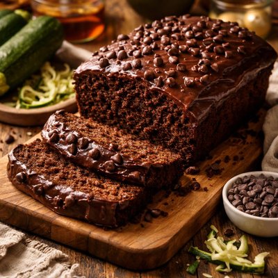 Image of Decadent Zucchini Chocolate Cake