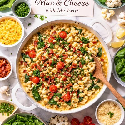 Image of Deceptively Delicious Mac Cheese with My Twist