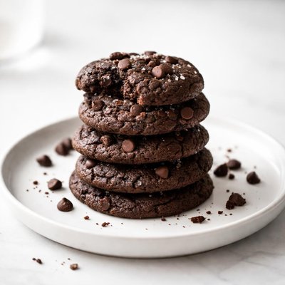 Image of Deceptively Delicious Vegan Chocolate Cookies
